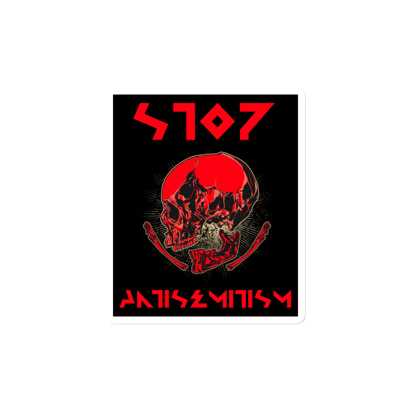 Red Fight | Antisemitism | Die-Cut Magnet