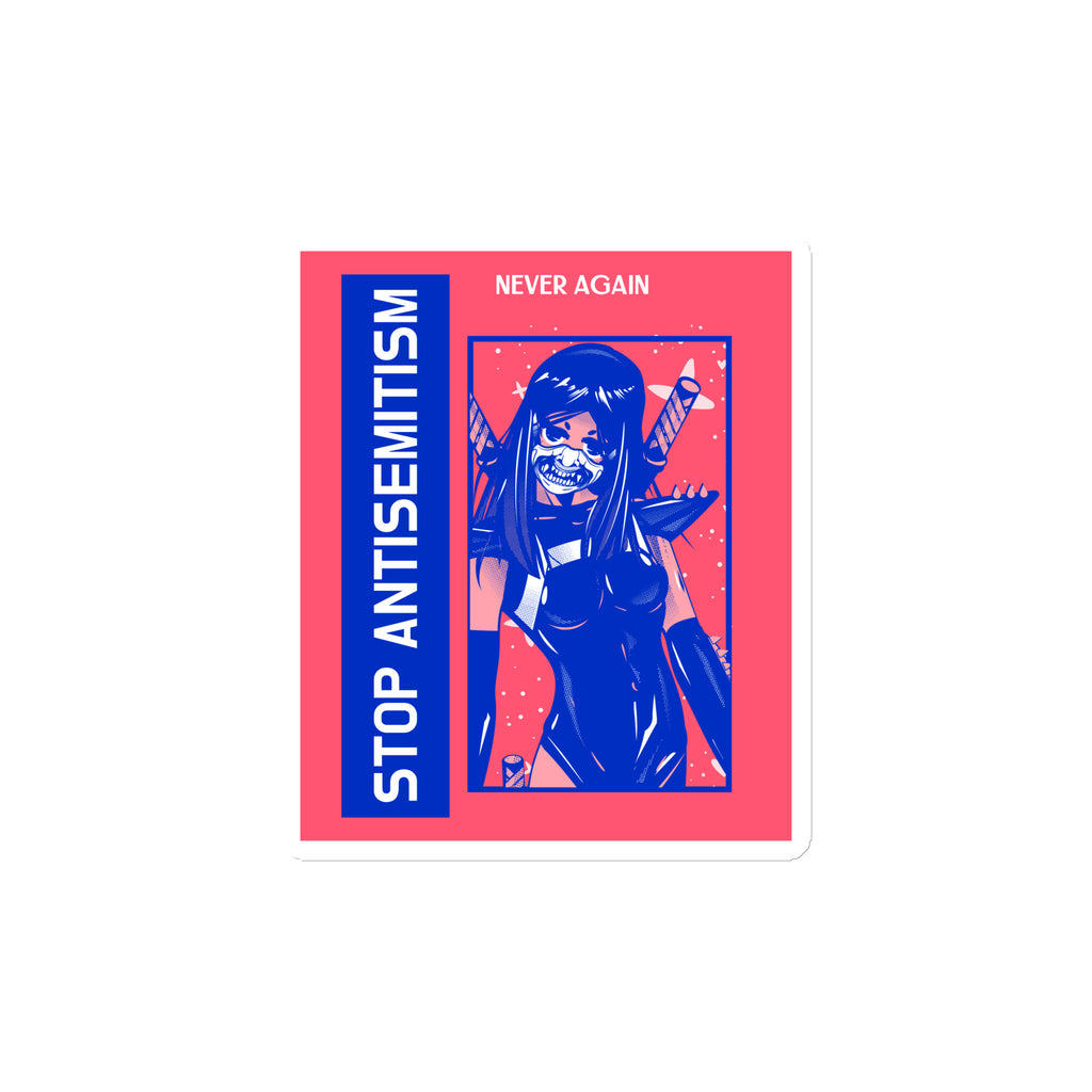 Girl Book | Antisemitism | Die-Cut Magnet
