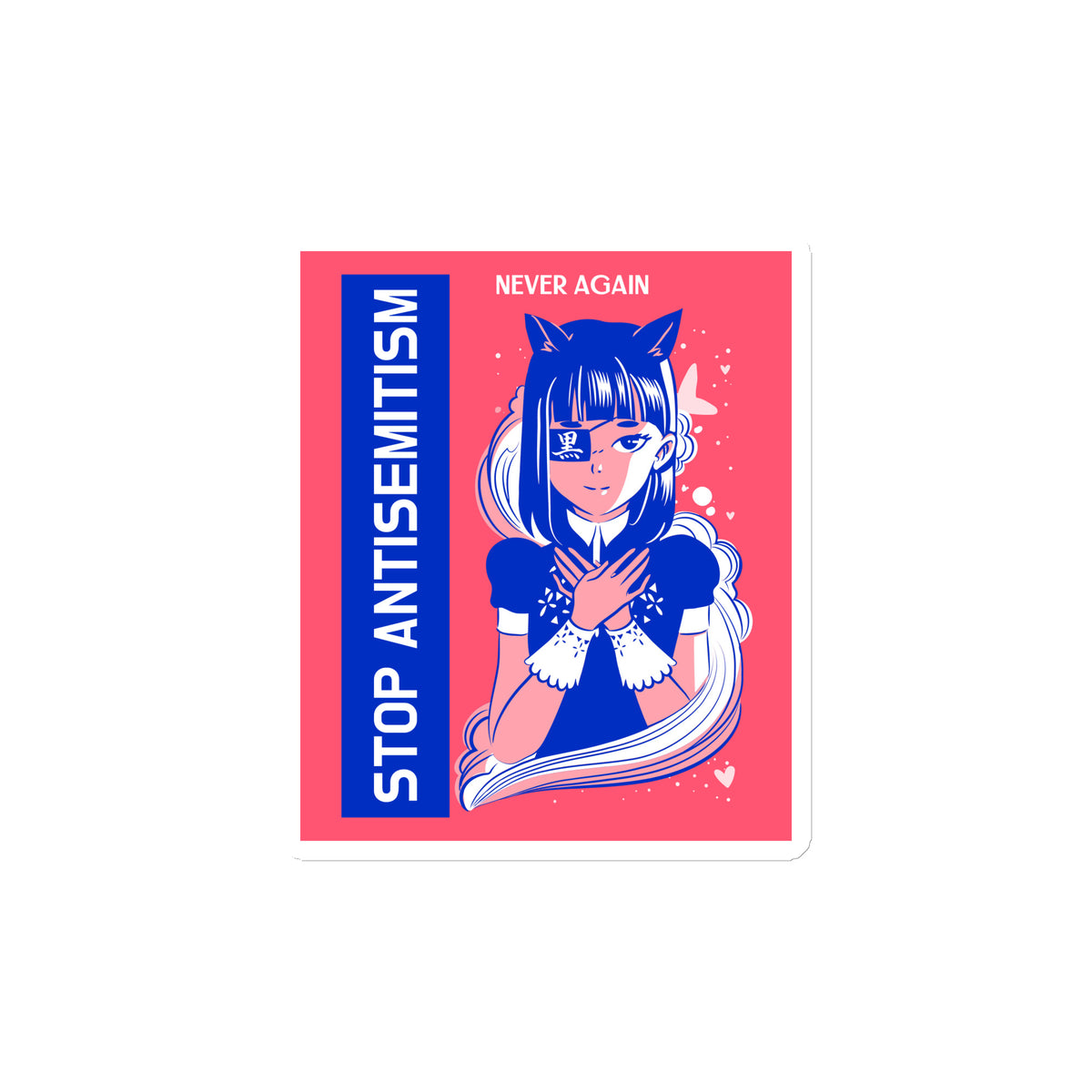 Girl Book | Antisemitism | Die-Cut Magnet Jouparty