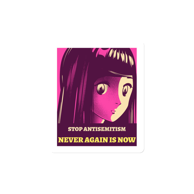 Anime Hero | Antisemitism | Die-Cut Magnet
