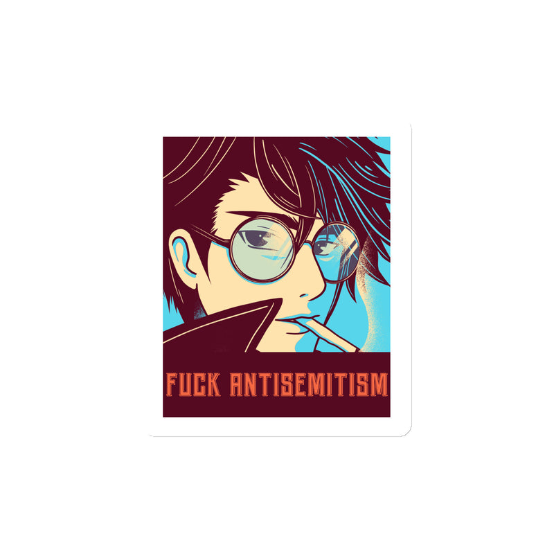 Anime Hero | Antisemitism | Die-Cut Magnet