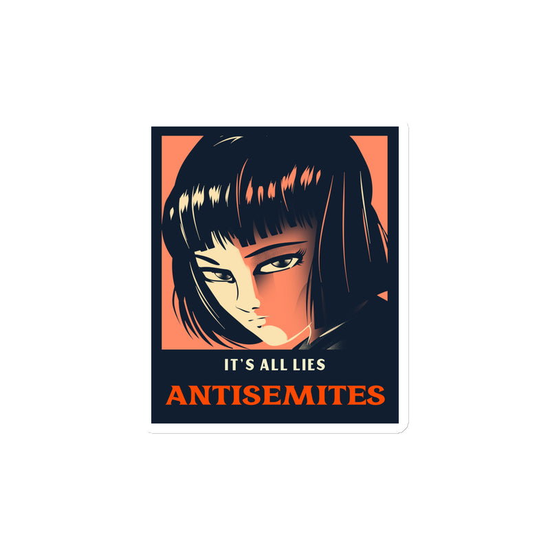 Anime Hero | Antisemitism | Die-Cut Magnet
