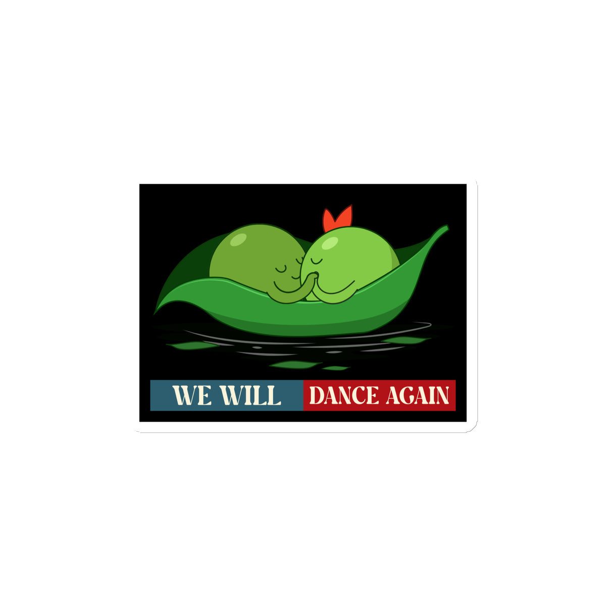 We Will Dance Again | Retro Edition | Die-Cut Magnet Jouparty