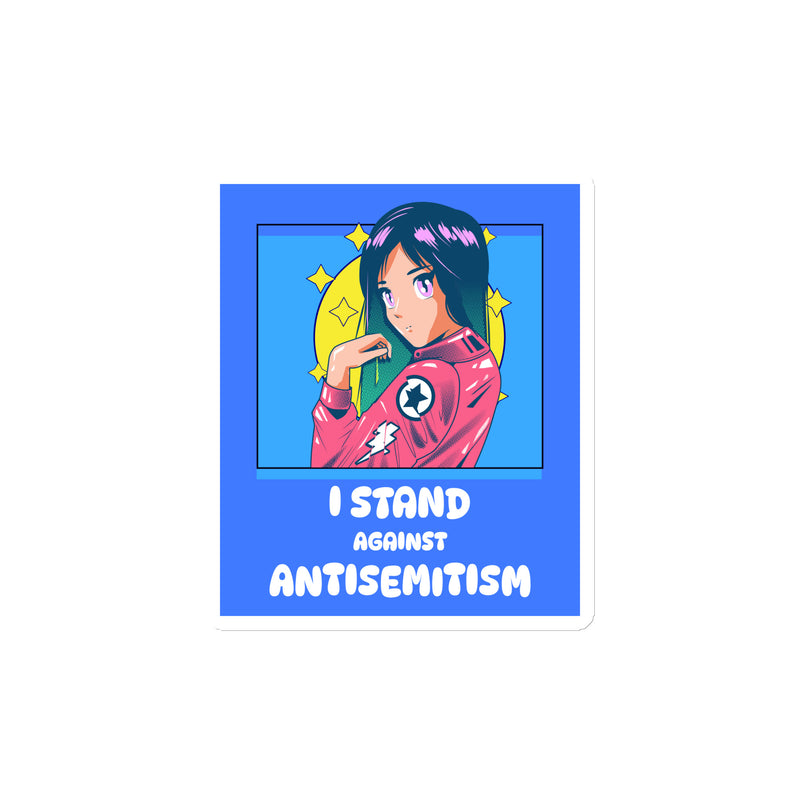 I Stand Against Antisemitism | Die-Cut Magnet