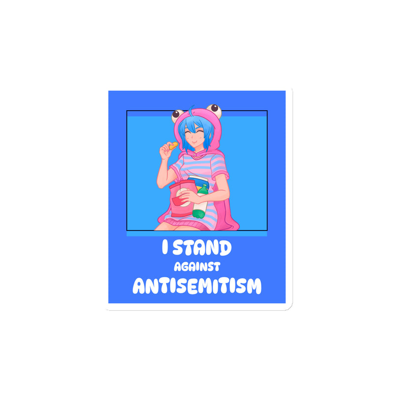 I Stand Against Antisemitism | Die-Cut Magnet