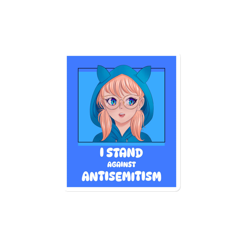 I Stand Against Antisemitism | Die-Cut Magnet