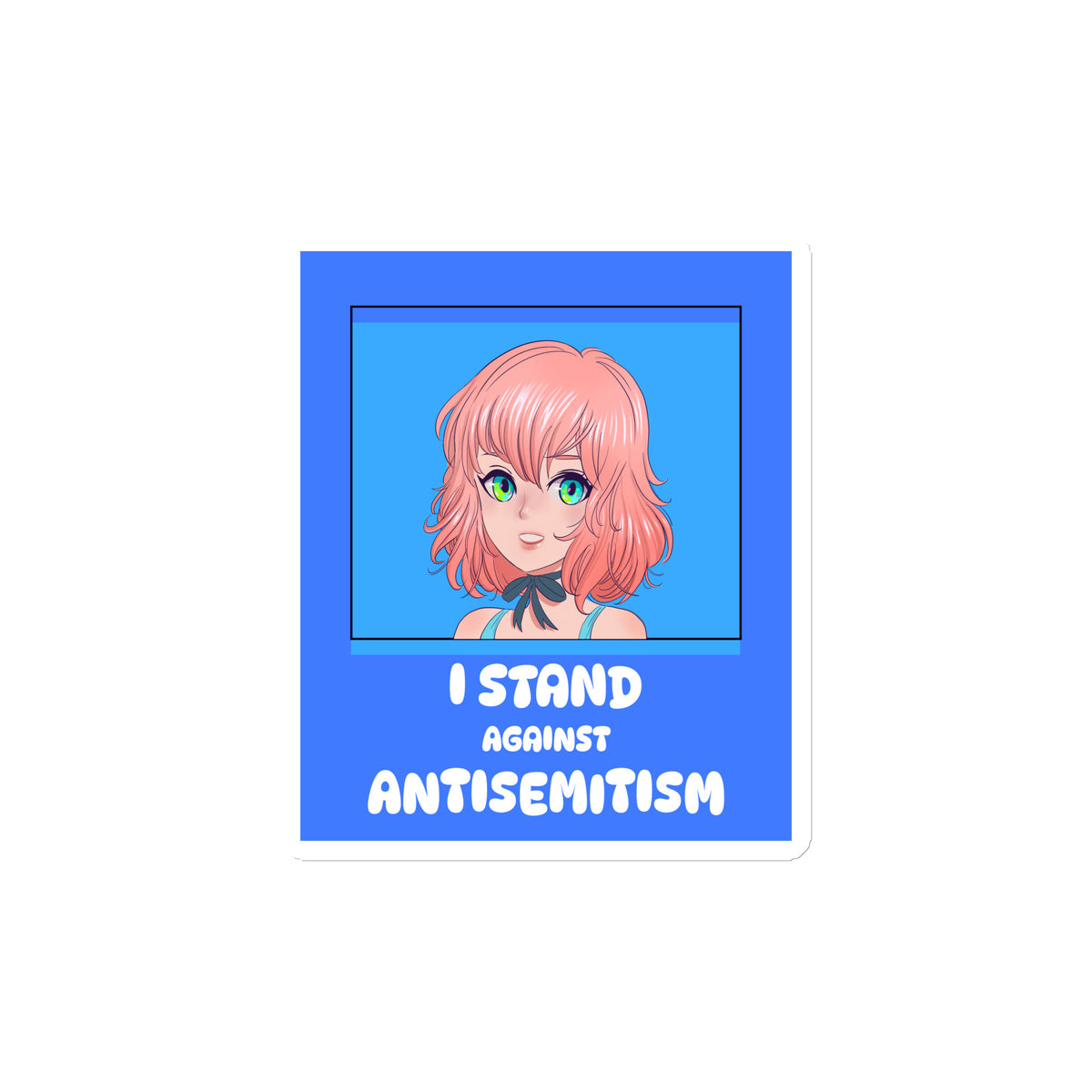I Stand Against Antisemitism | Die-Cut Magnet Jouparty