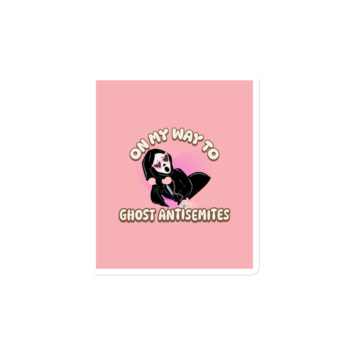 Ghost Antisemites | Die-Cut Magnet Jouparty