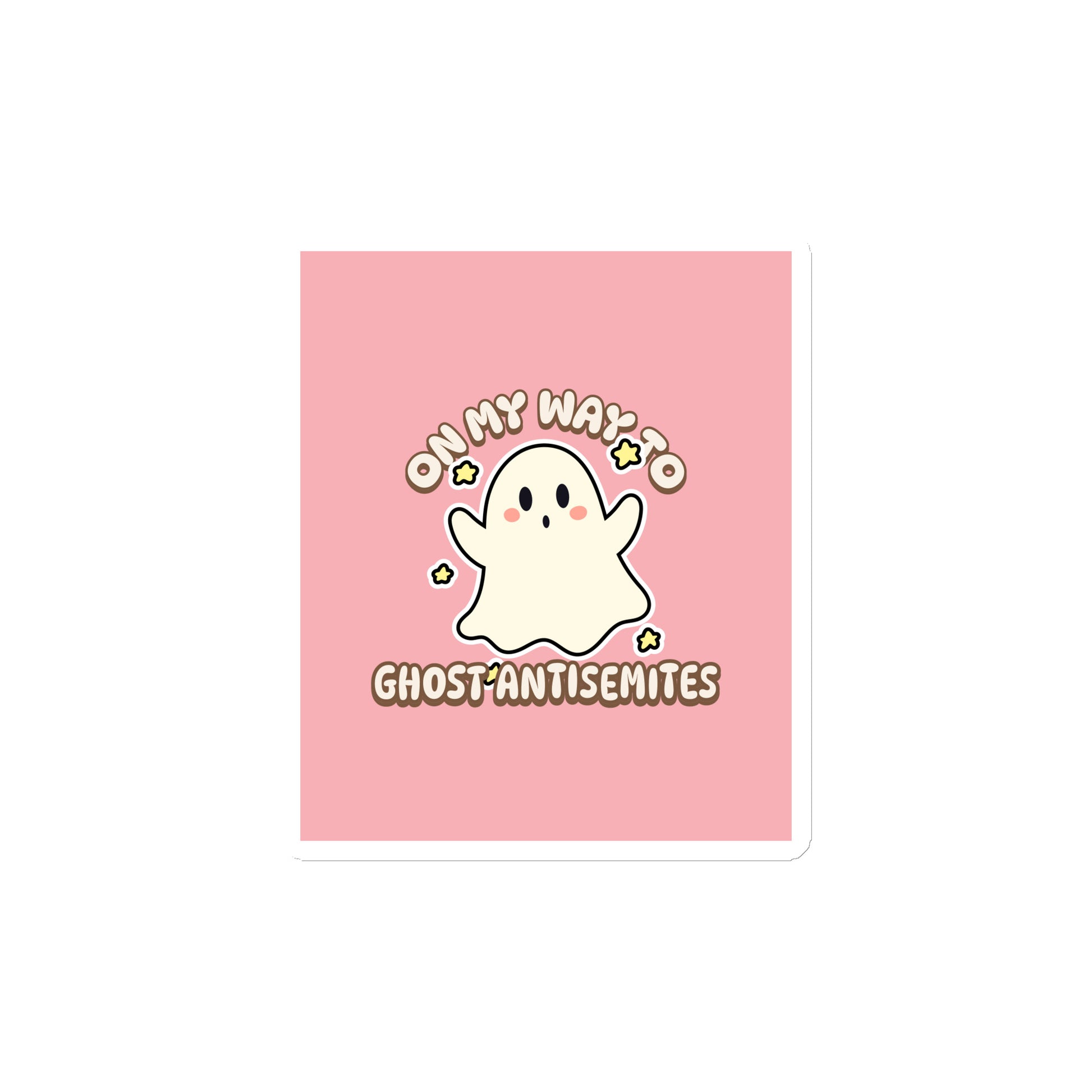 Ghost Antisemites | Die-Cut Magnet