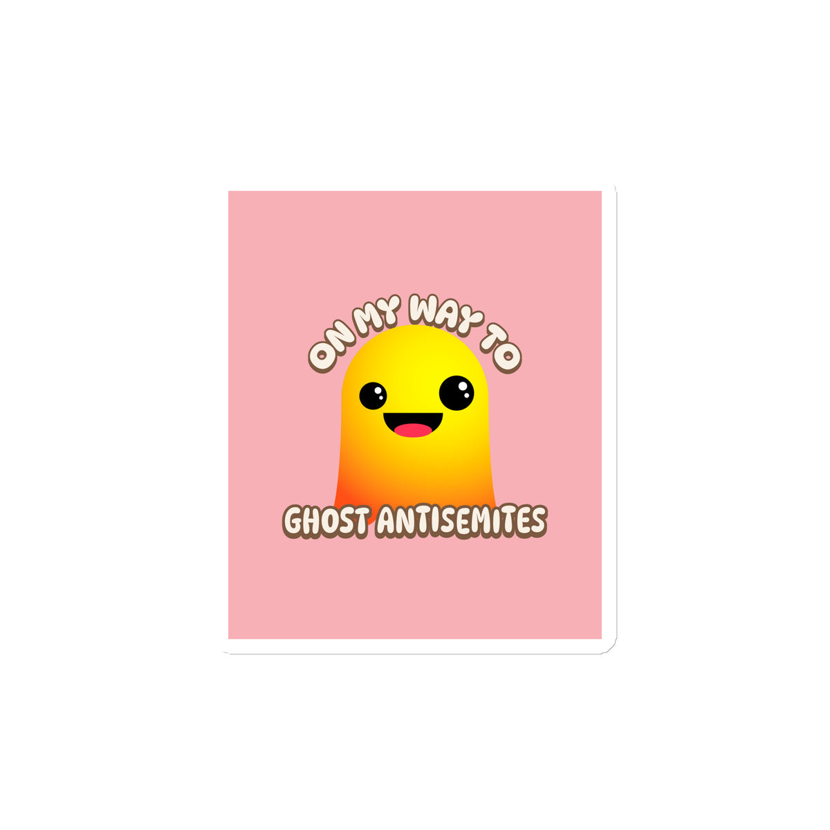 Ghost Antisemites | Die-Cut Magnet Jouparty