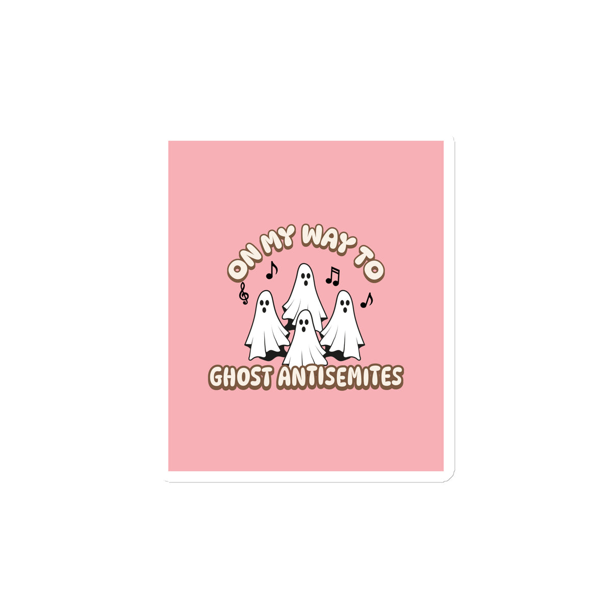 Ghost Antisemites | Die-Cut Magnet Jouparty
