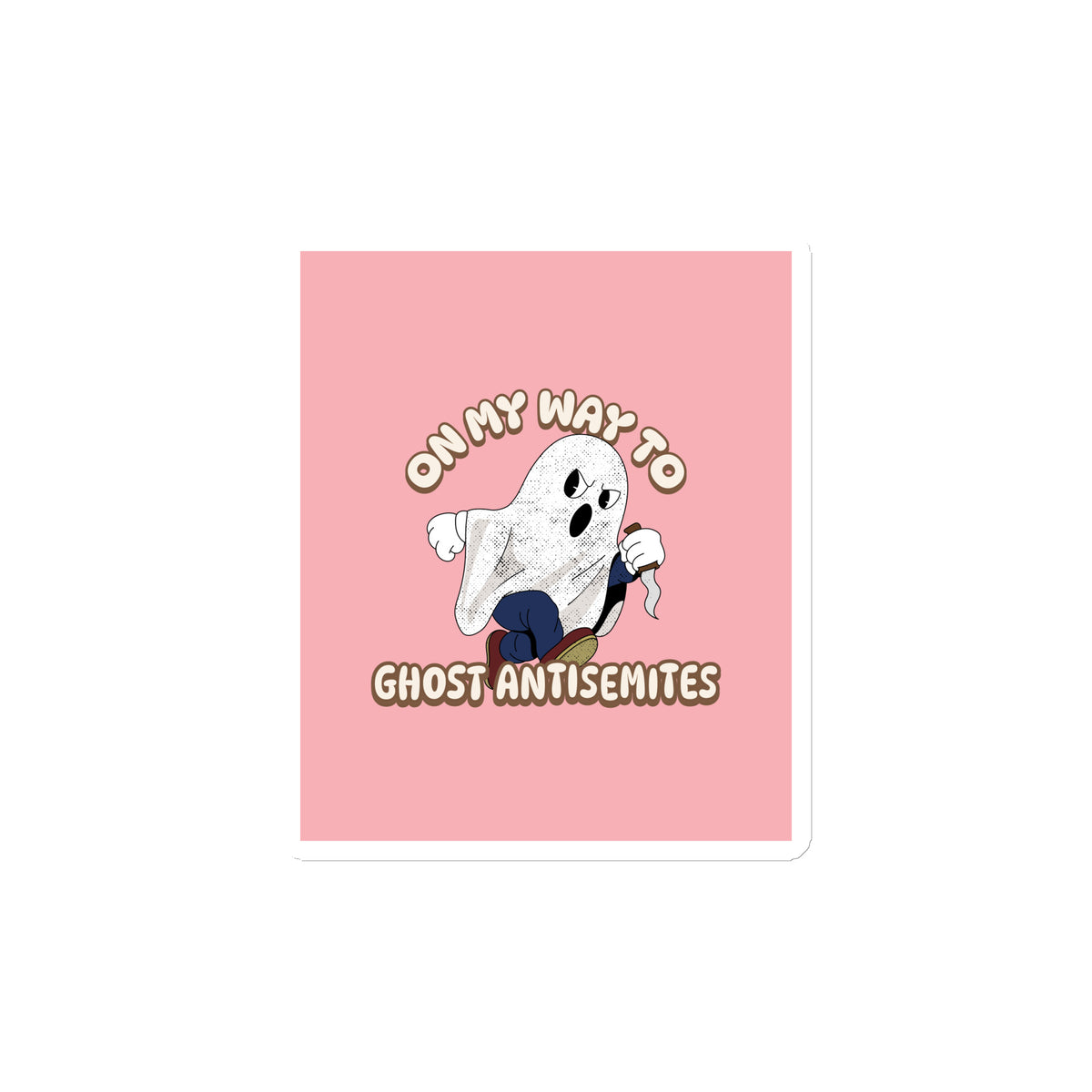 Ghost Antisemites | Die-Cut Magnet Jouparty