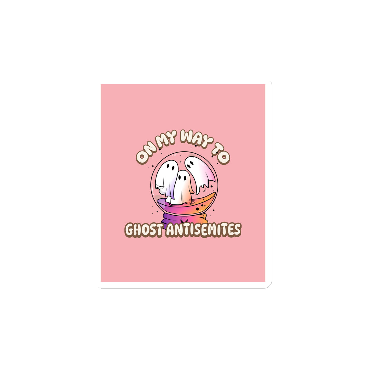 Ghost Antisemites | Die-Cut Magnet Jouparty