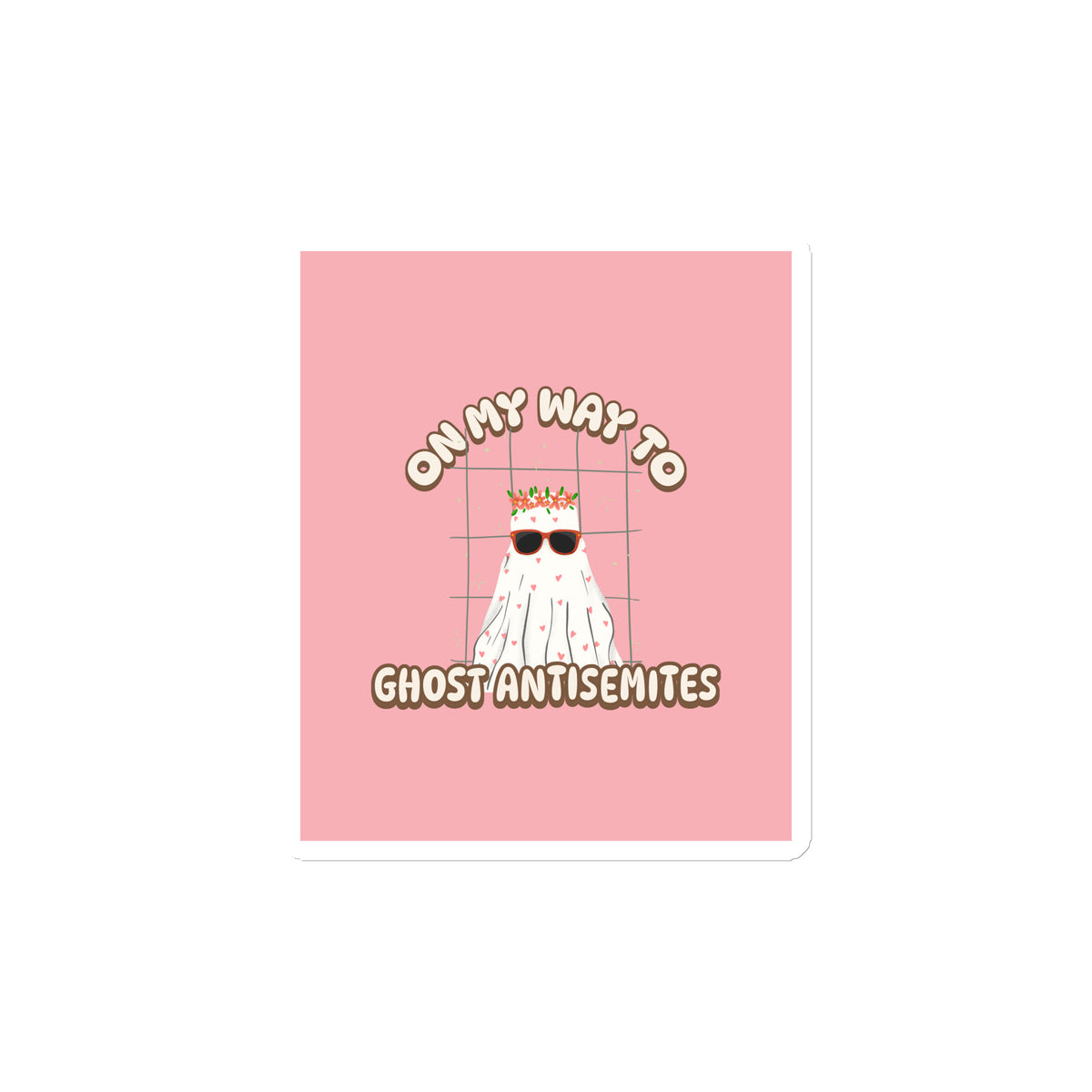 Ghost Antisemites | Die-Cut Magnet Jouparty