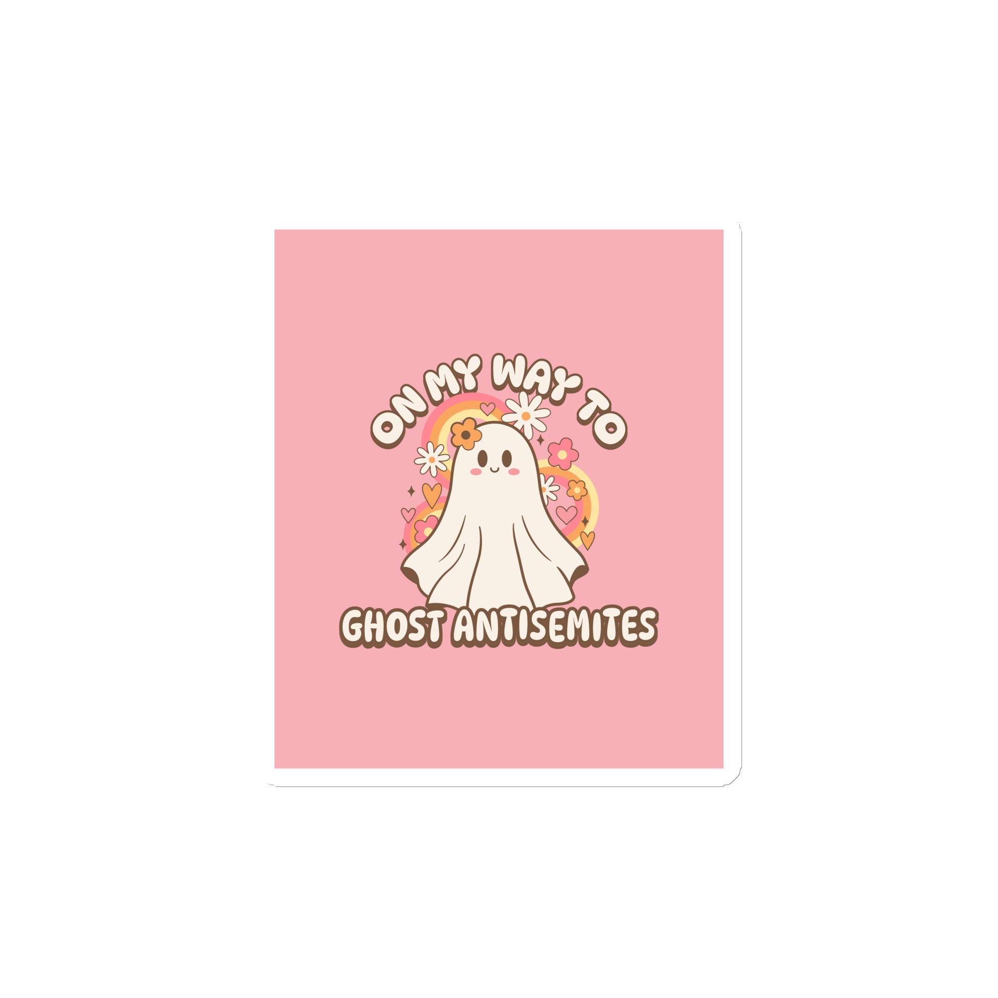 Ghost Antisemites | Die-Cut Magnet Jouparty