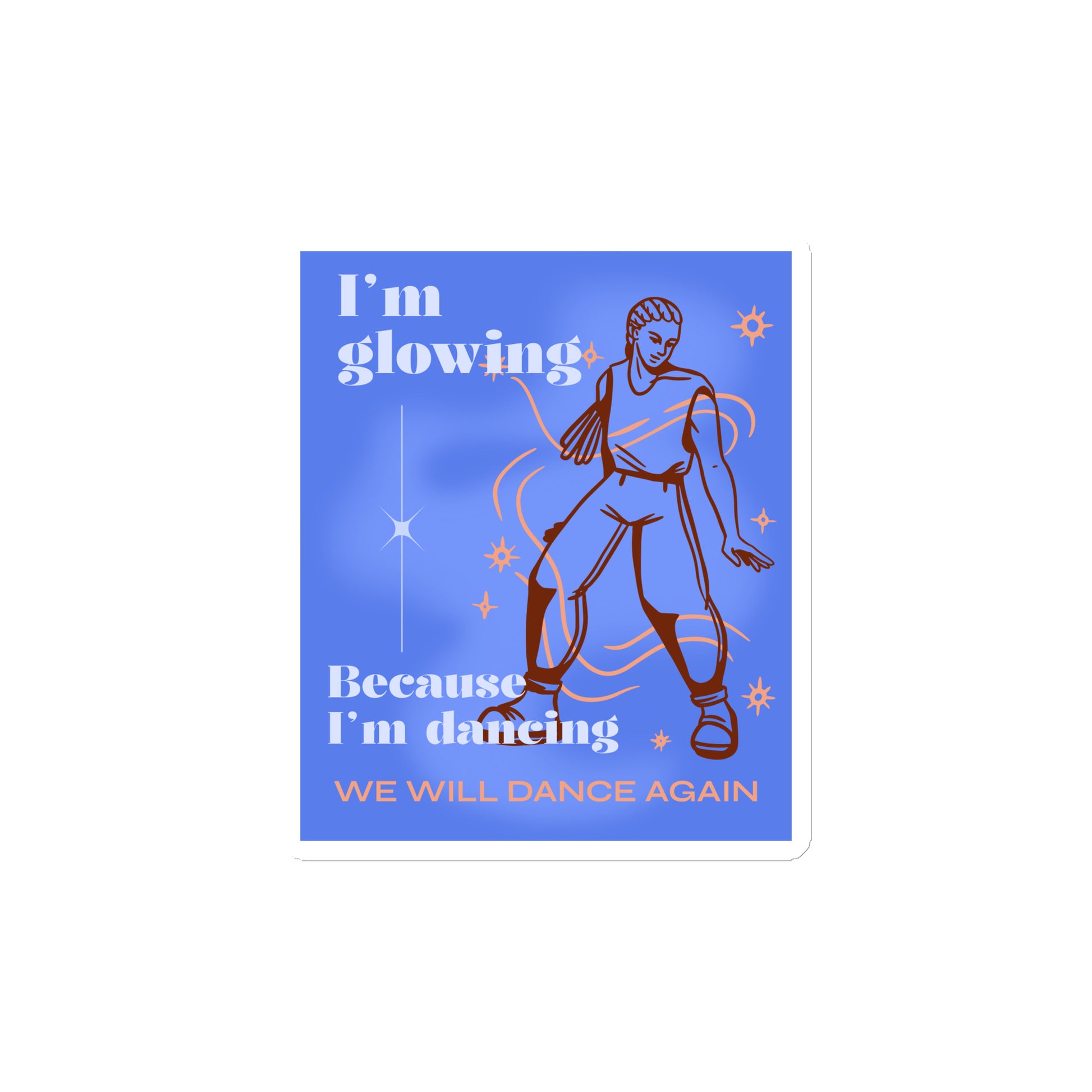 We Will Dance Again Party | Die-Cut Magnet Jouparty