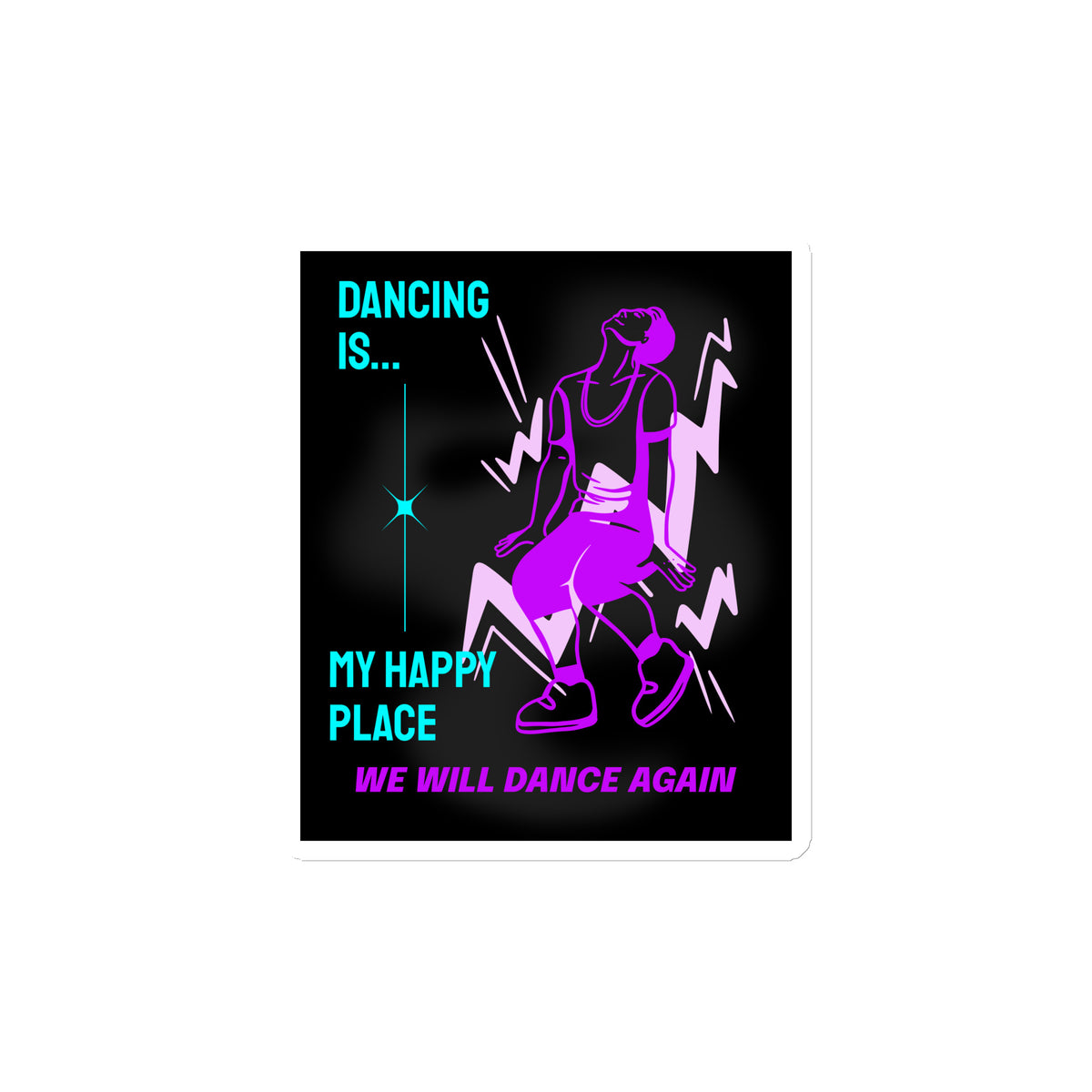 We Will Dance Again Party | Die-Cut Magnet Jouparty