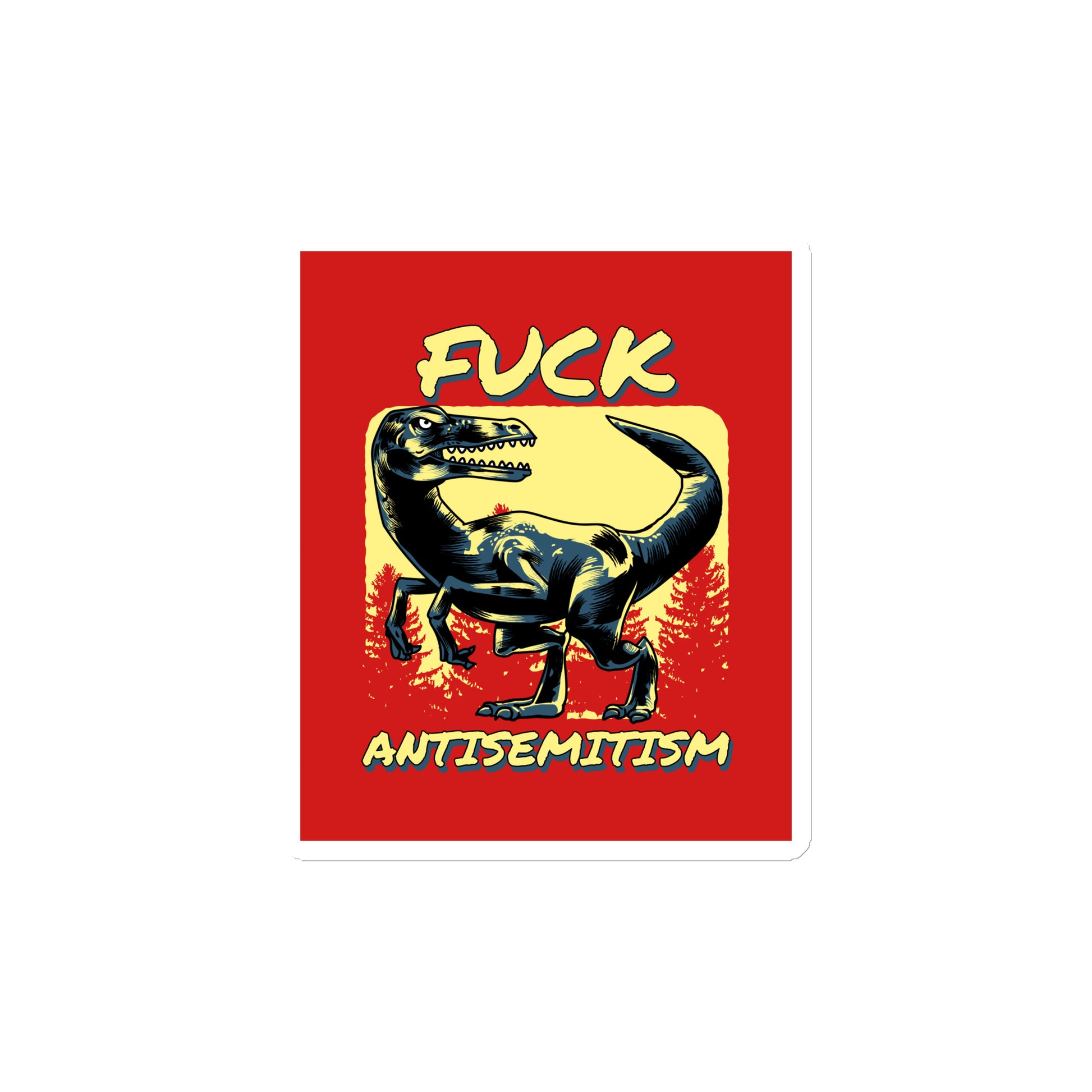 Battle Antisemitism | Die-Cut Magnet Jouparty