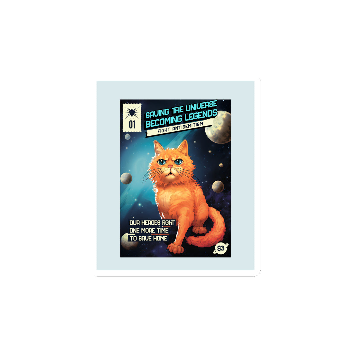 Universe Saga | Die-Cut Magnet Jouparty