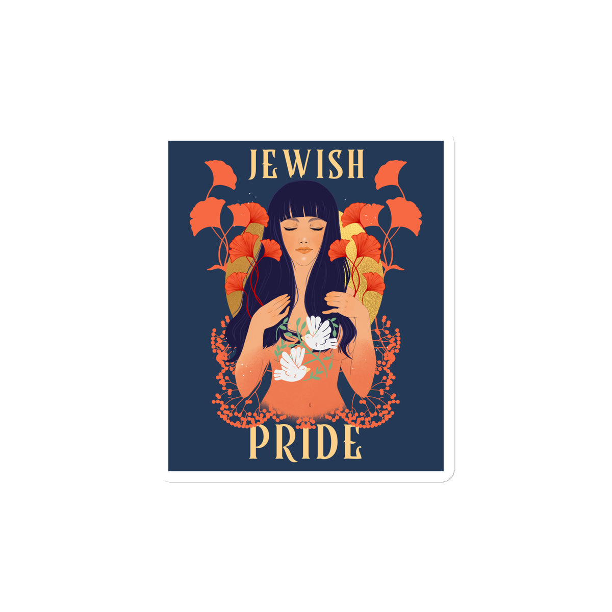 Jewish Beauty | Die-Cut Magnet Jouparty