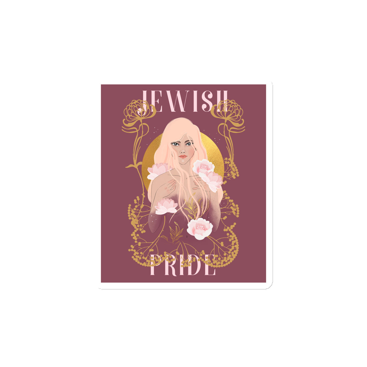Jewish Beauty | Die-Cut Magnet Jouparty