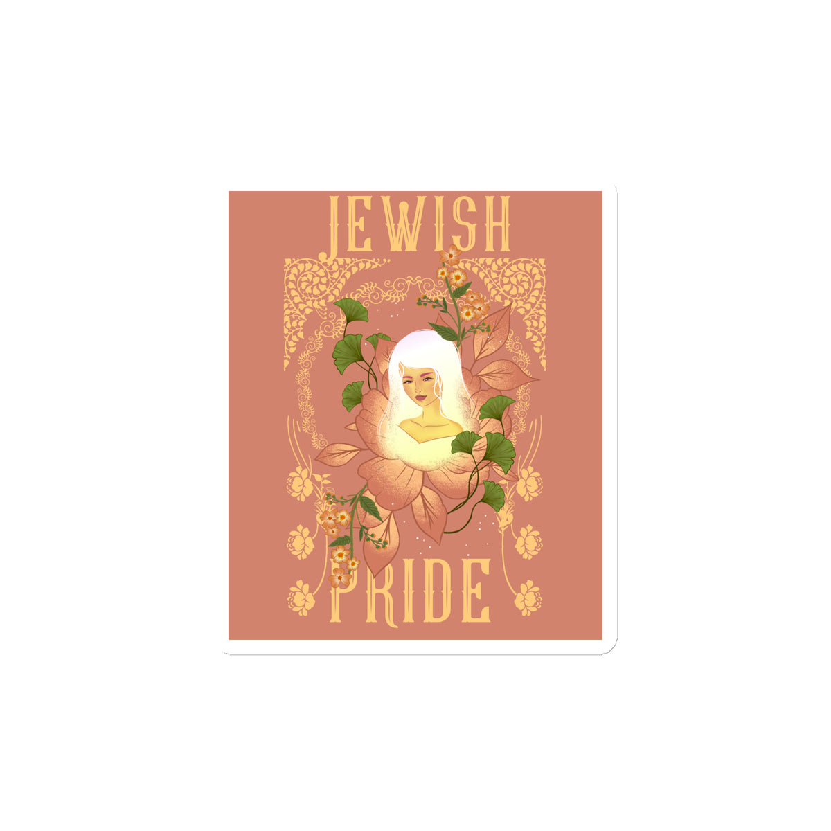 Jewish Beauty | Die-Cut Magnet Jouparty