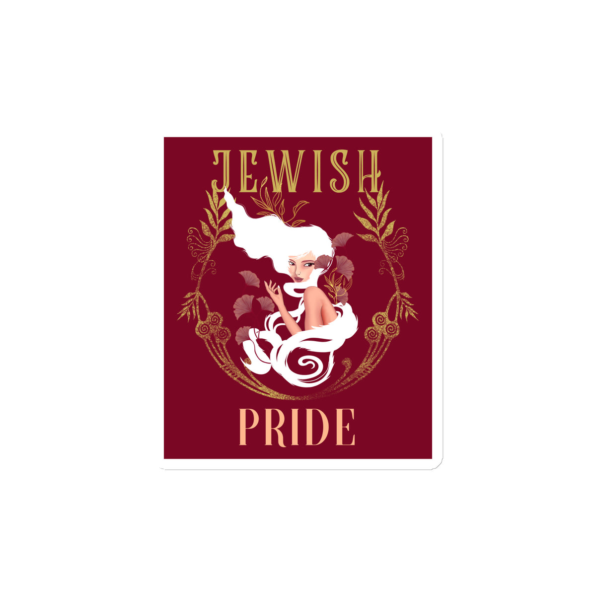 Jewish Beauty | Die-Cut Magnet Jouparty