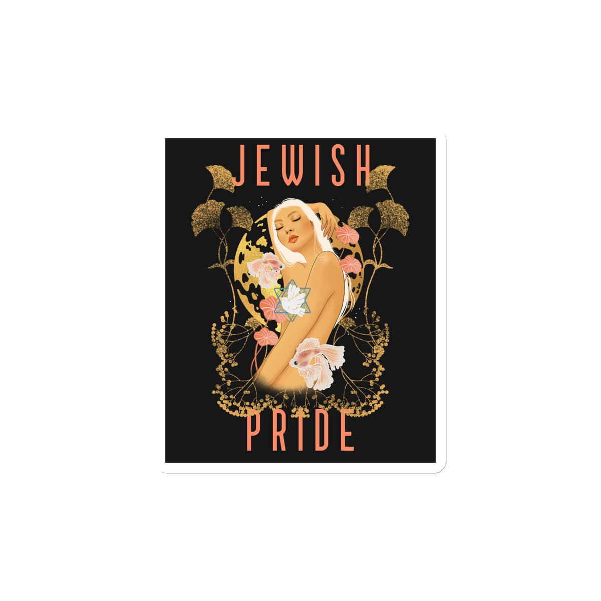 Jewish Beauty | Die-Cut Magnet Jouparty