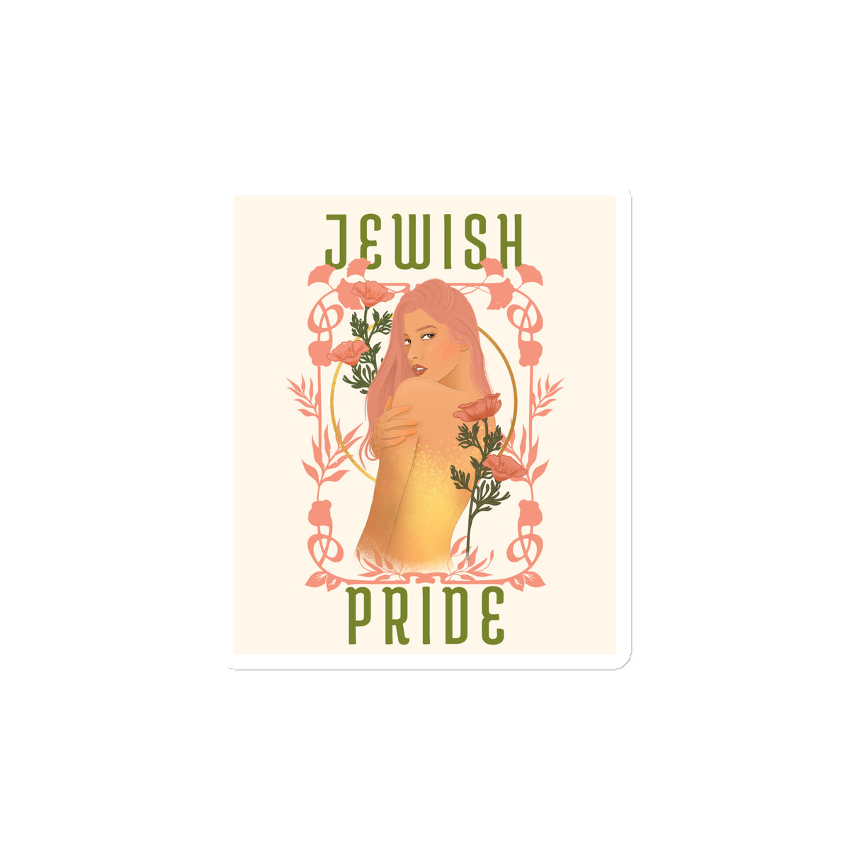 Jewish Beauty | Die-Cut Magnet Jouparty