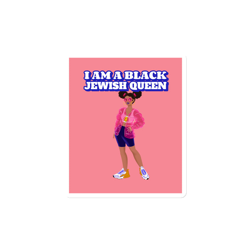 Black & Jewish Love | Die-Cut Magnet