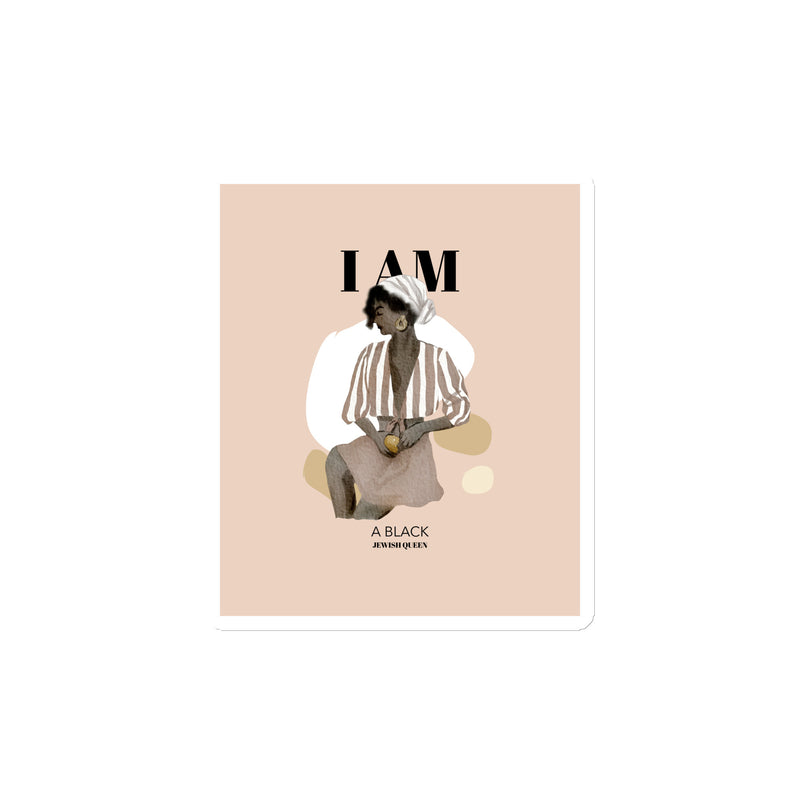 Black & Jewish Love | Die-Cut Magnet