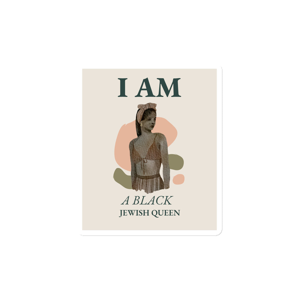 Black & Jewish Love | Die-Cut Magnet