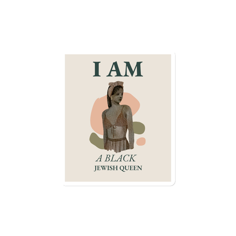 Black & Jewish Love | Die-Cut Magnet