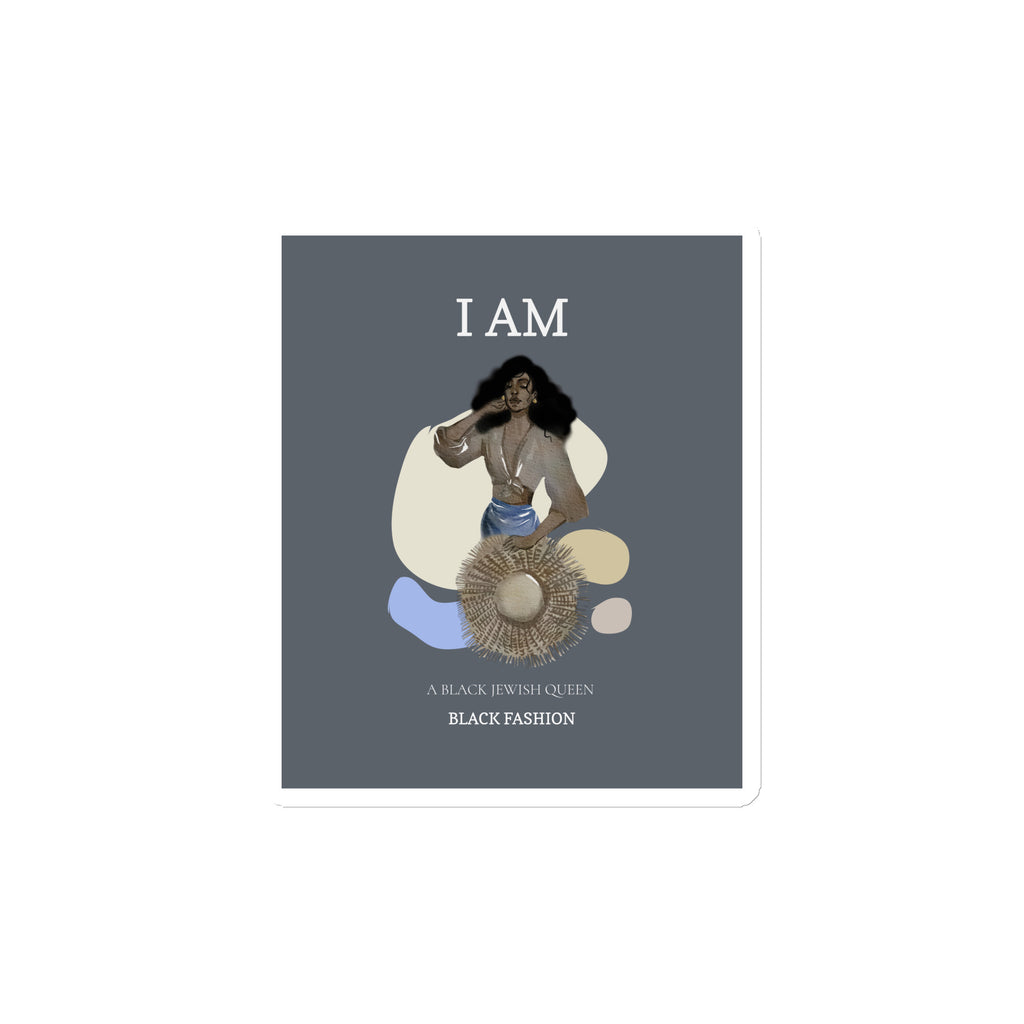 Black & Jewish Love | Die-Cut Magnet