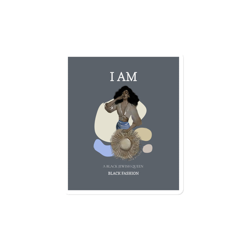 Black & Jewish Love | Die-Cut Magnet