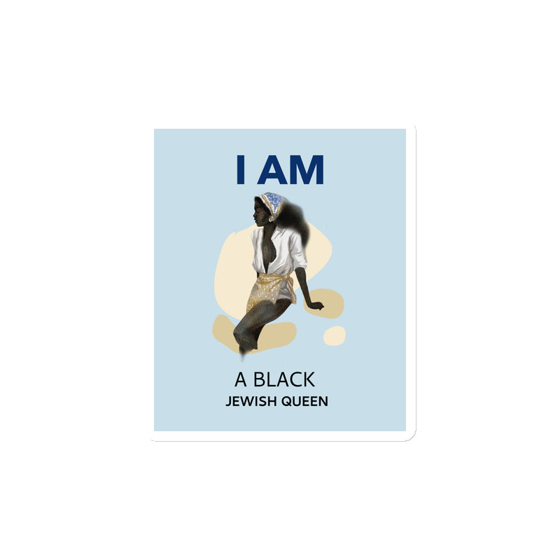Black & Jewish Love | Die-Cut Magnet