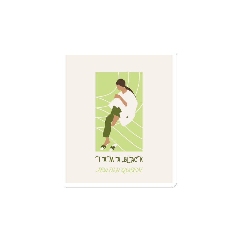 Black & Jewish Love | Die-Cut Magnet