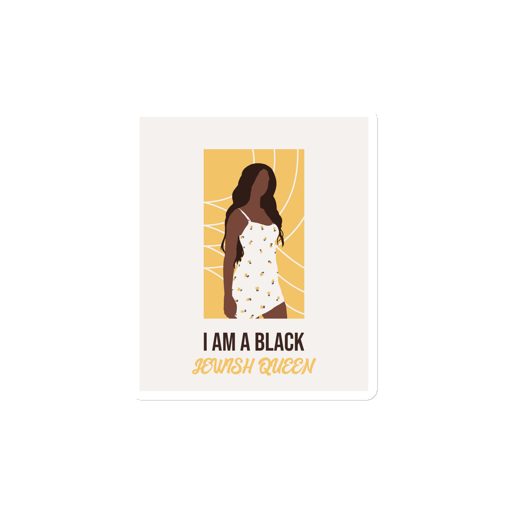 Black & Jewish Love | Die-Cut Magnet