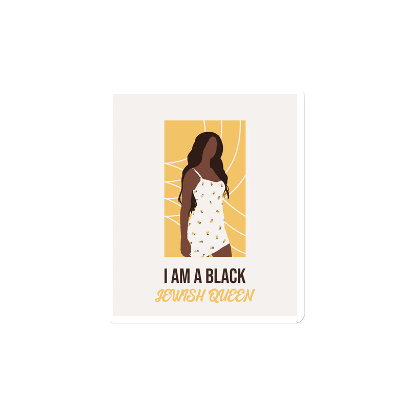Black & Jewish Love | Die-Cut Magnet