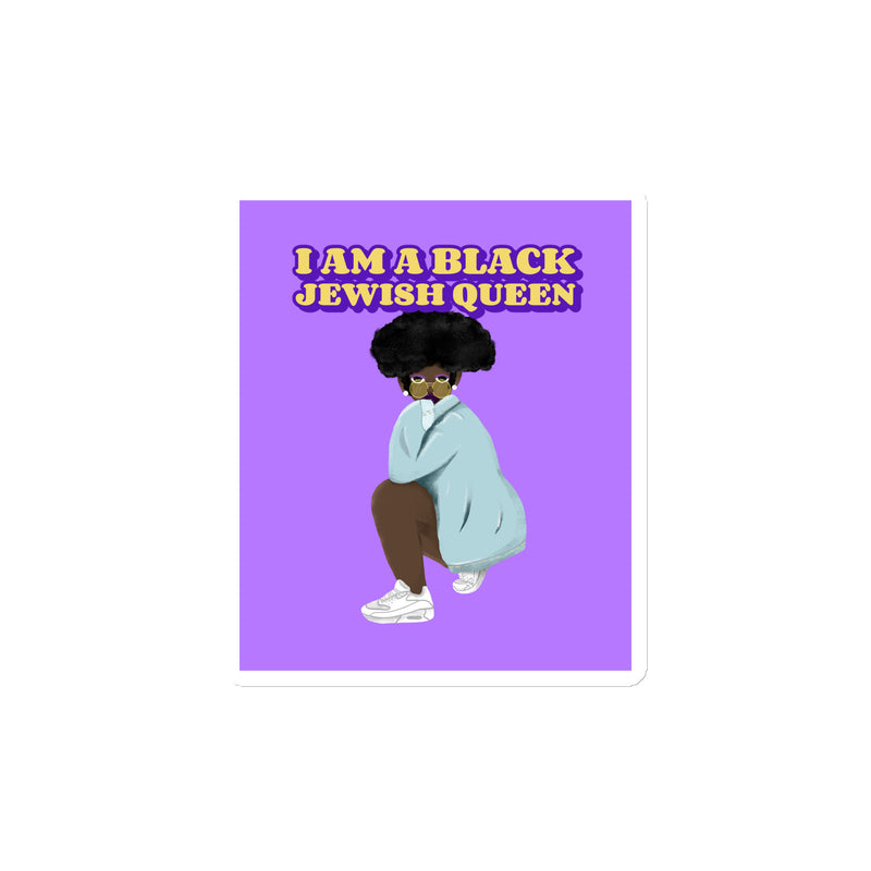 Black & Jewish Love | Die-Cut Magnet