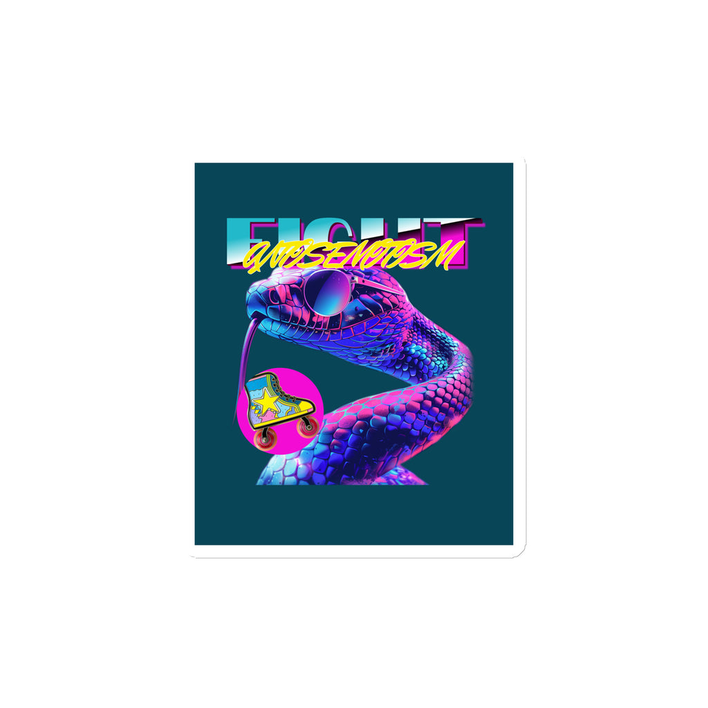 Retro Neon Animal | Fight Antisemitism | Die-Cut Magnet