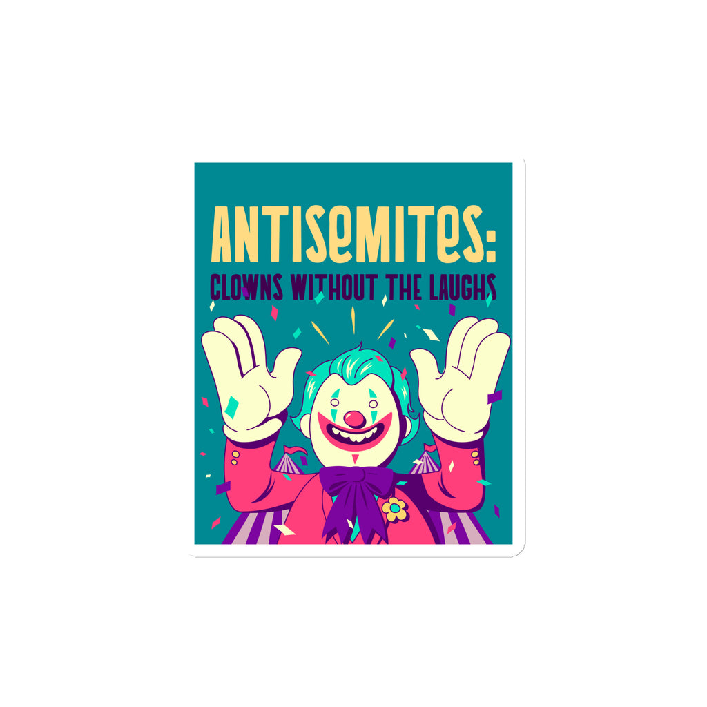 Antisemitic Clowns | Die-Cut Magnet