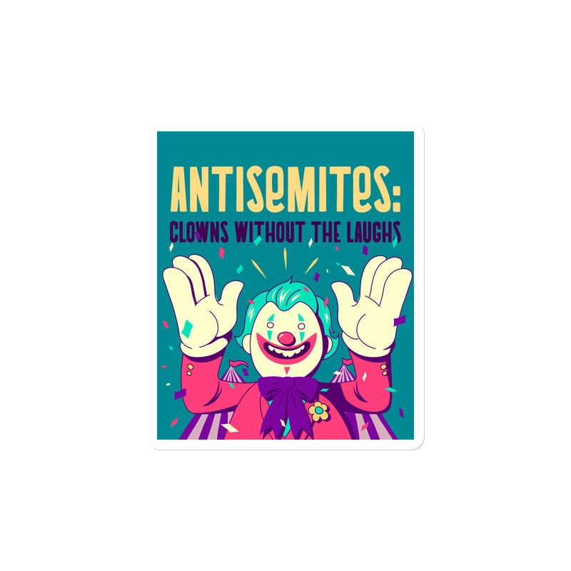 Antisemitic Clowns | Die-Cut Magnet