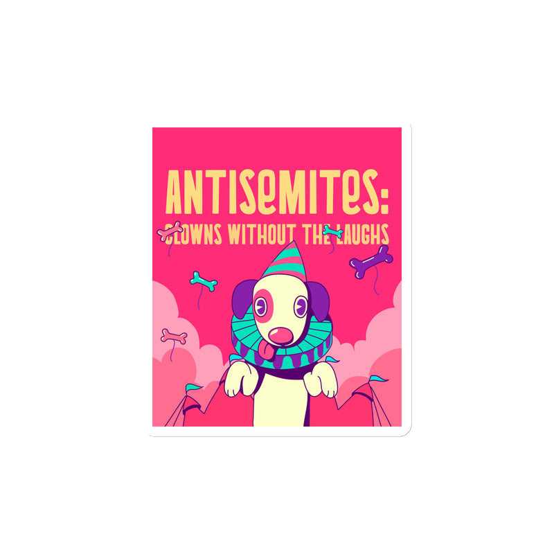 Antisemitic Clowns | Die-Cut Magnet