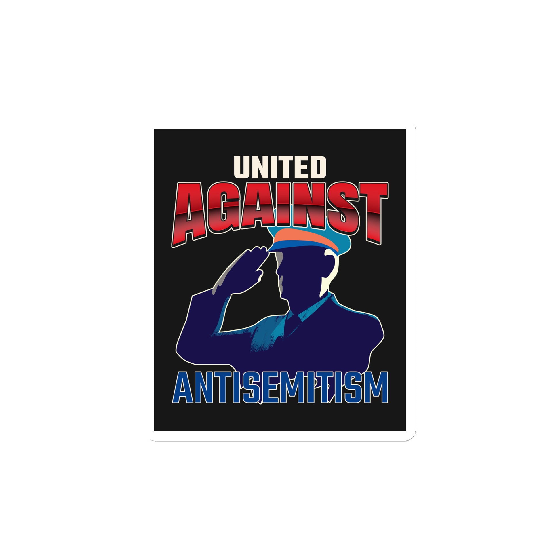 USA Edition | United Against Antisemitism | Die-Cut Magnet