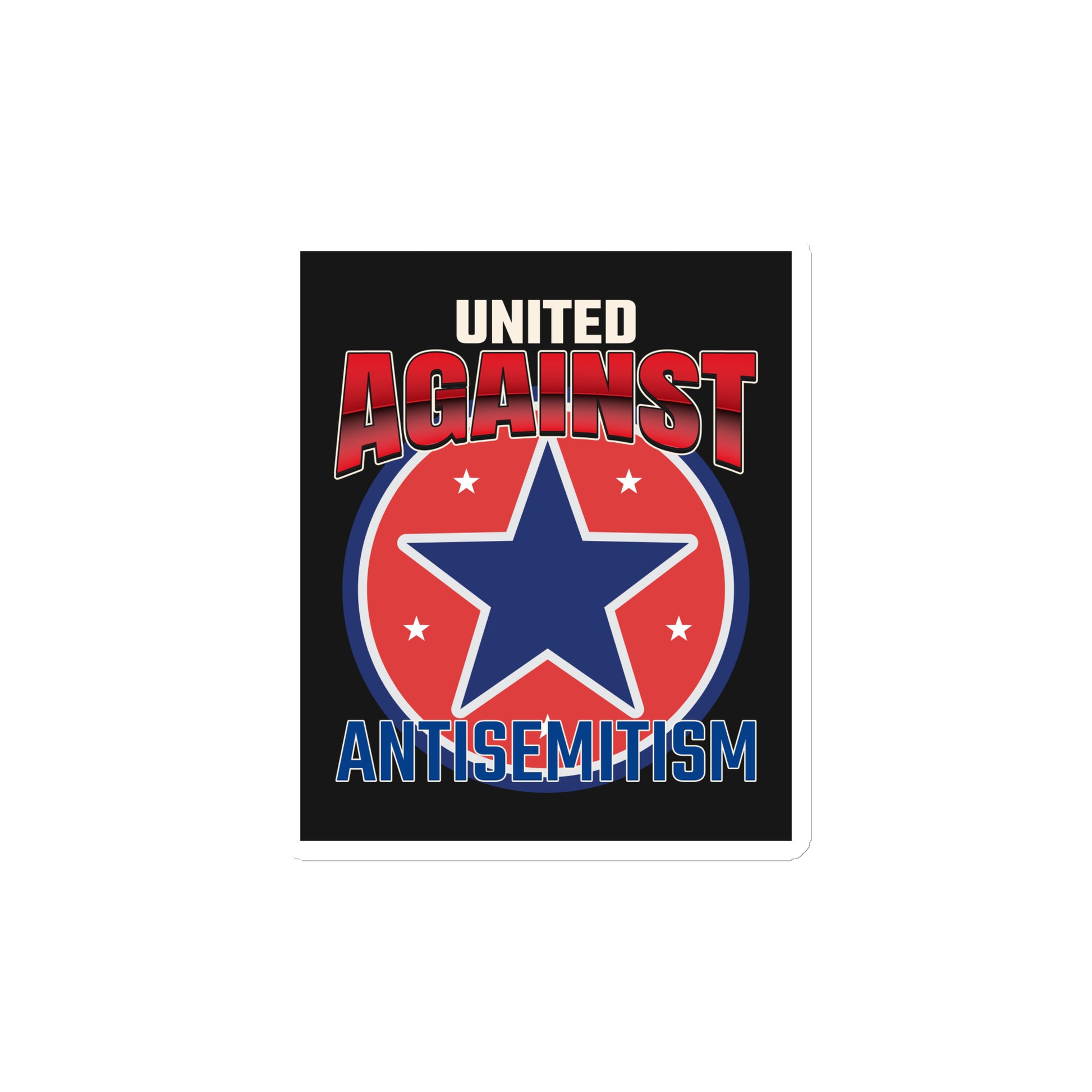 USA Edition | United Against Antisemitism | Die-Cut Magnet