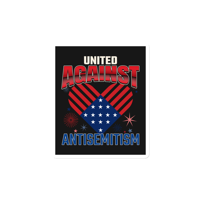 USA Edition | United Against Antisemitism | Die-Cut Magnet