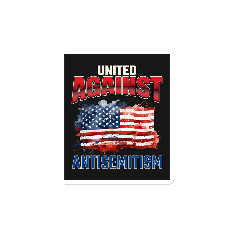 USA Edition | United Against Antisemitism | Die-Cut Magnet