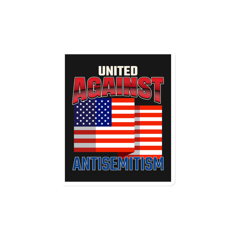 USA Edition | United Against Antisemitism | Die-Cut Magnet