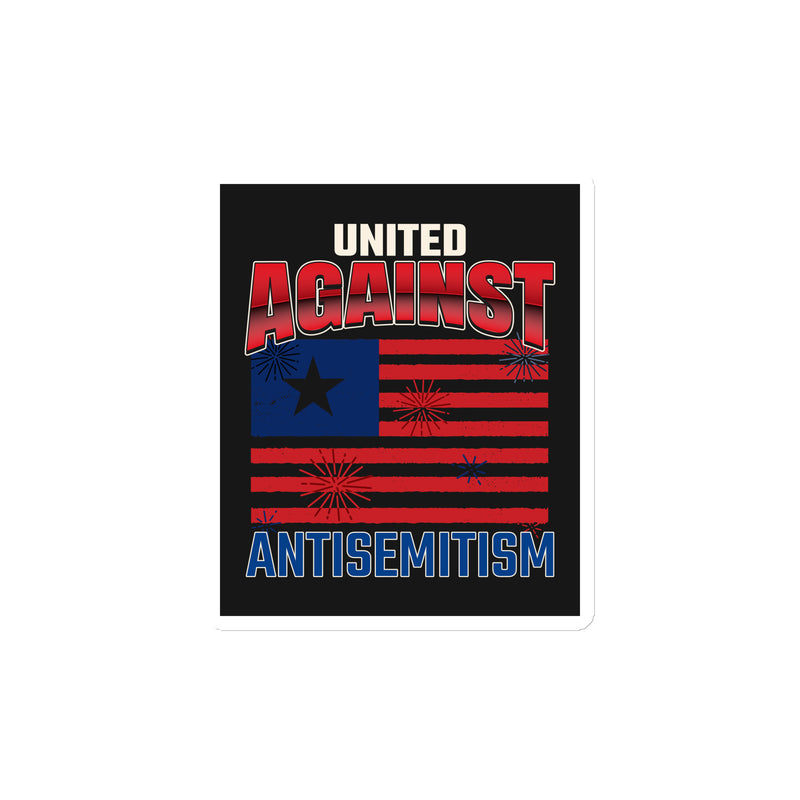 USA Edition | United Against Antisemitism | Die-Cut Magnet